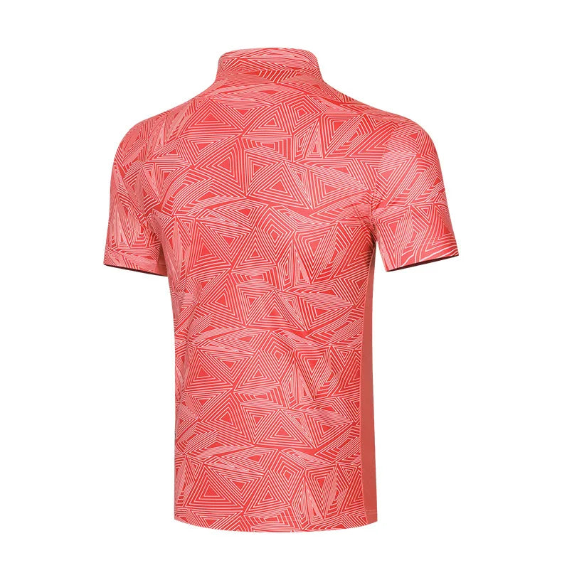 Golf T-shirt Men's Shirts Summer Short Sleeve Tops Male Breathable Elastic Uniforms Golf Clothing Size M-XXL YF394