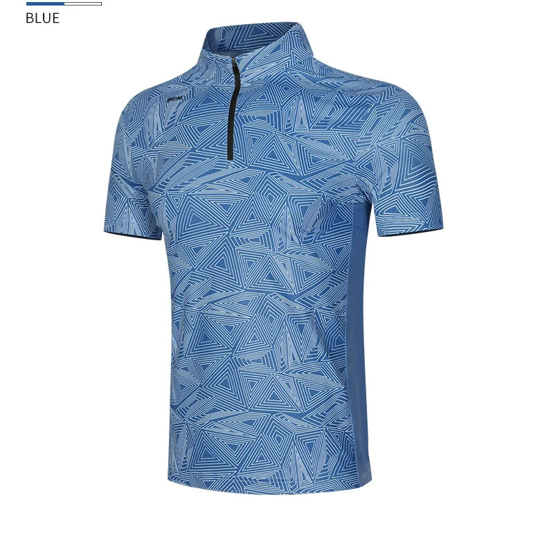 Golf T-shirt Men's Shirts Summer Short Sleeve Tops Male Breathable Elastic Uniforms Golf Clothing Size M-XXL YF394