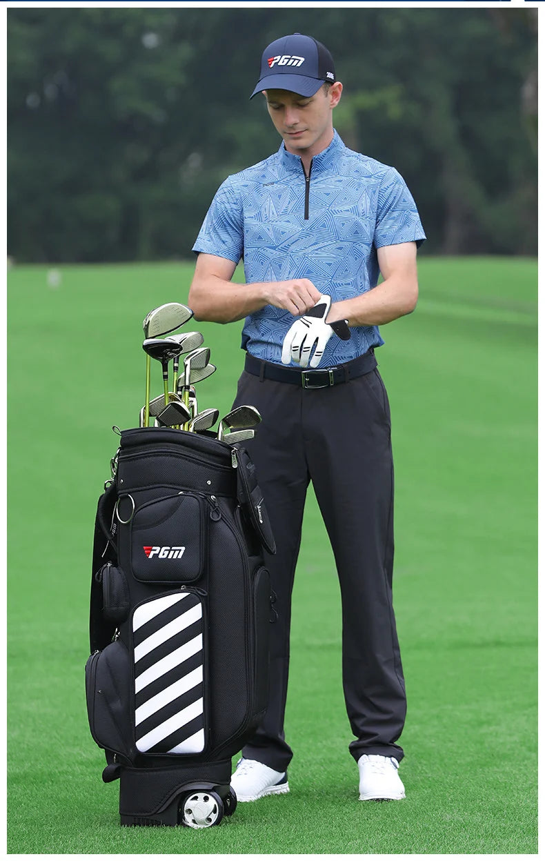 Golf T-shirt Men's Shirts Summer Short Sleeve Tops Male Breathable Elastic Uniforms Golf Clothing Size M-XXL YF394
