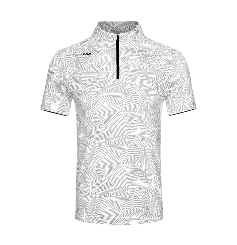 Golf T-shirt Men's Shirts Summer Short Sleeve Tops Male Breathable Elastic Uniforms Golf Clothing Size M-XXL YF394