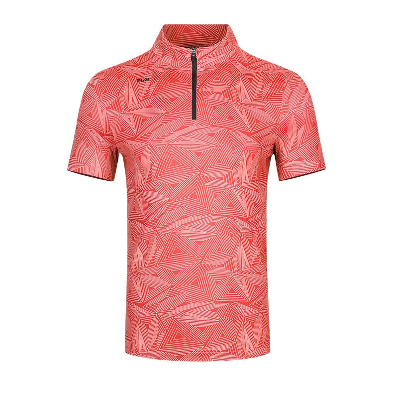 Golf T-shirt Men's Shirts Summer Short Sleeve Tops Male Breathable Elastic Uniforms Golf Clothing Size M-XXL YF394