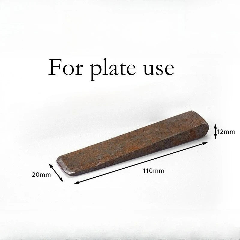 Iron and Plastic Wedge Shims for Stone Slab Installation Tapered Leveling Pad Hardware Accessories