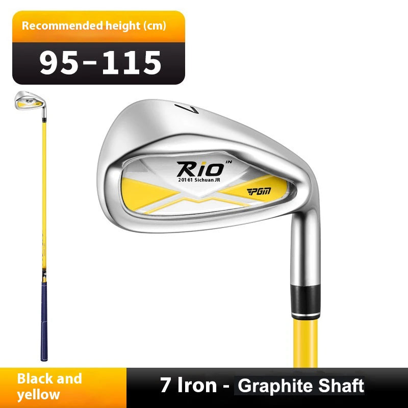 PGM Golf Club, Children's Iron Rod, Sand Wedges, Girls Grade 7 Iron Rod, Boy's Beginner, Teenage Practice Rod JRTIG017