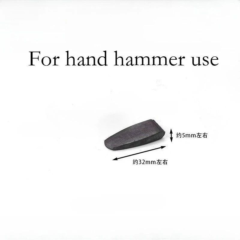 Iron and Plastic Wedge Shims for Stone Slab Installation Tapered Leveling Pad Hardware Accessories