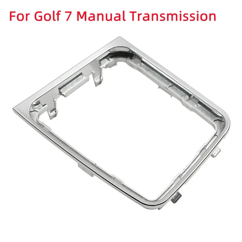 For VW Volkswagen Golf 7 7.5 Golf Manual Transmission Left Driving Gear Shift Knob Shifter Gaiter Bottom Frame Cars Accessories