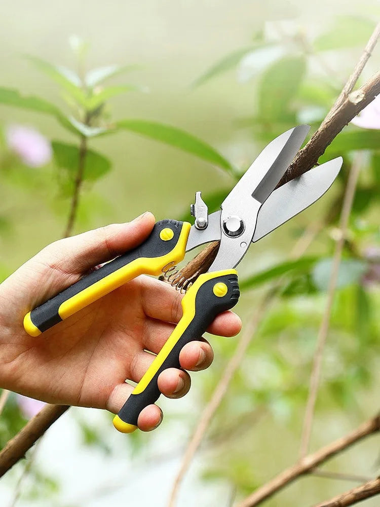 Stainless Steel Industrial Scissors Iron Sheets Iron Wire Scissors Multifunctional Hand Scissors Wire Cutters Electrician Tools