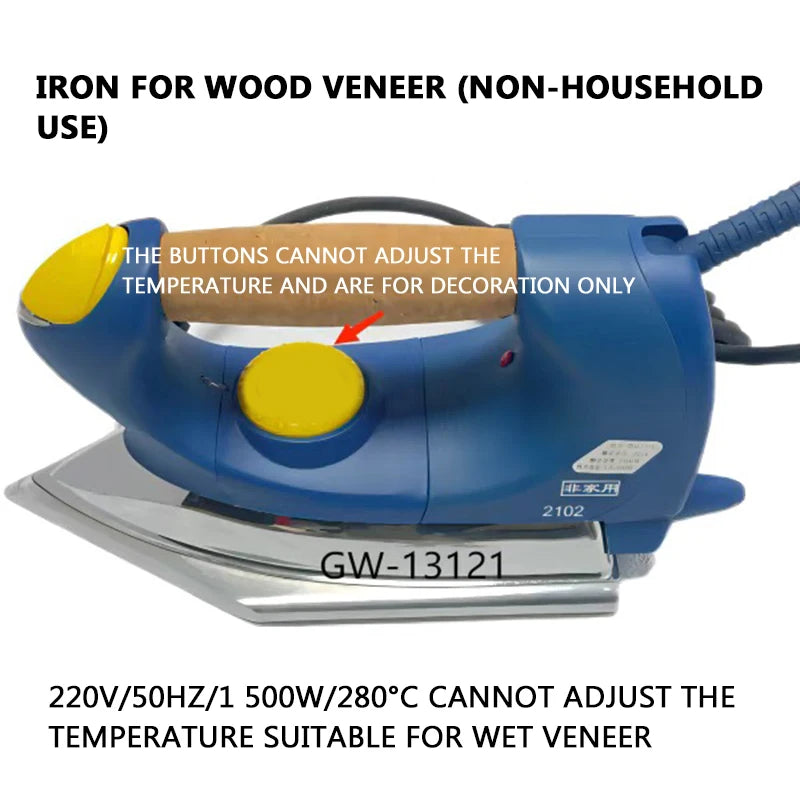 Wooden Veneer Electric High Temperature Special-Shaped Electric Iron Line Edge Banding Electric Iron Ironing Tool Gw1311