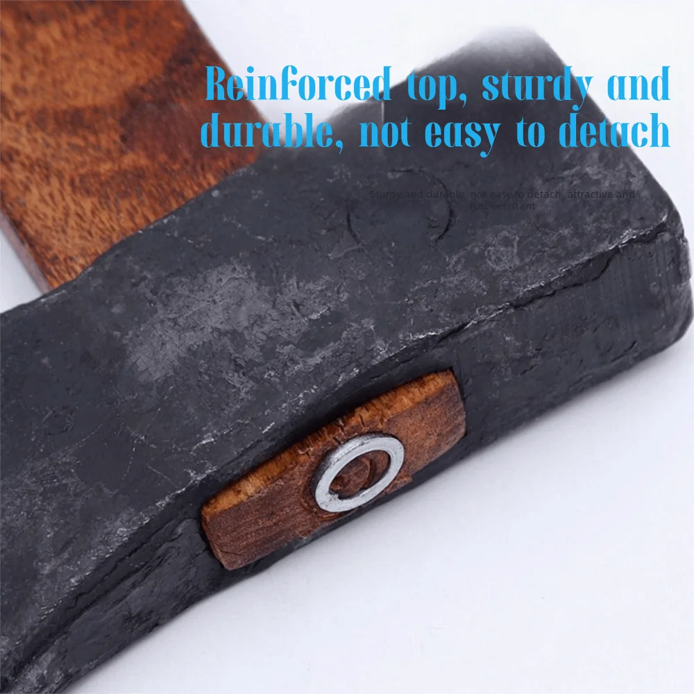 Durable Steel Steel Handle Wedge Solid Steel Material Compact Size Anti-loosening Fixing Wedges Stable Fixing Performance