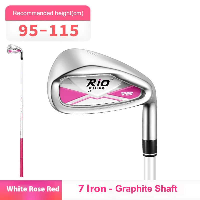 PGM Golf Club, Children's Iron Rod, Sand Wedges, Girls Grade 7 Iron Rod, Boy's Beginner, Teenage Practice Rod JRTIG017