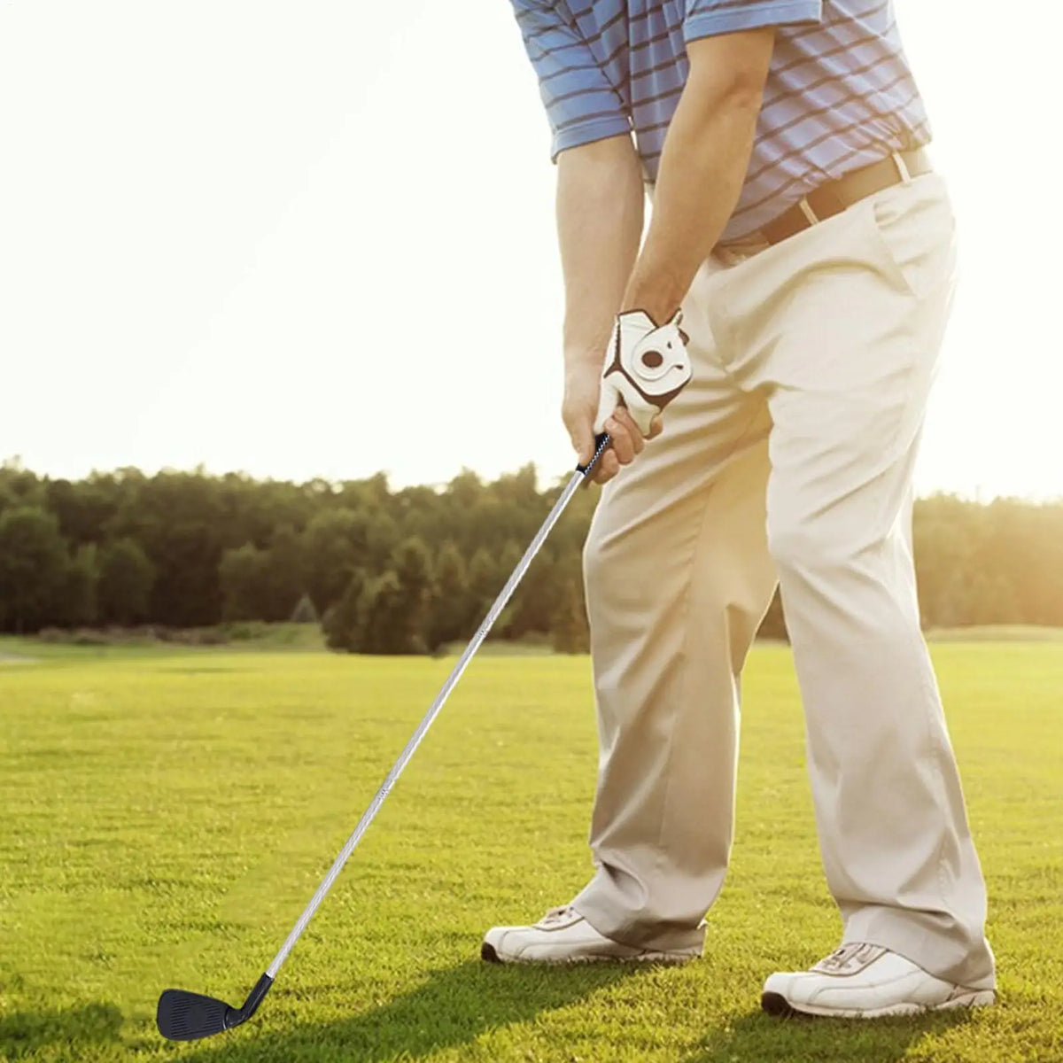 Golf Clubs Golf Practice Club Putter for Adults Non-slip Sports Equipment Golfing Accessories for Beginners Athlete Golfers