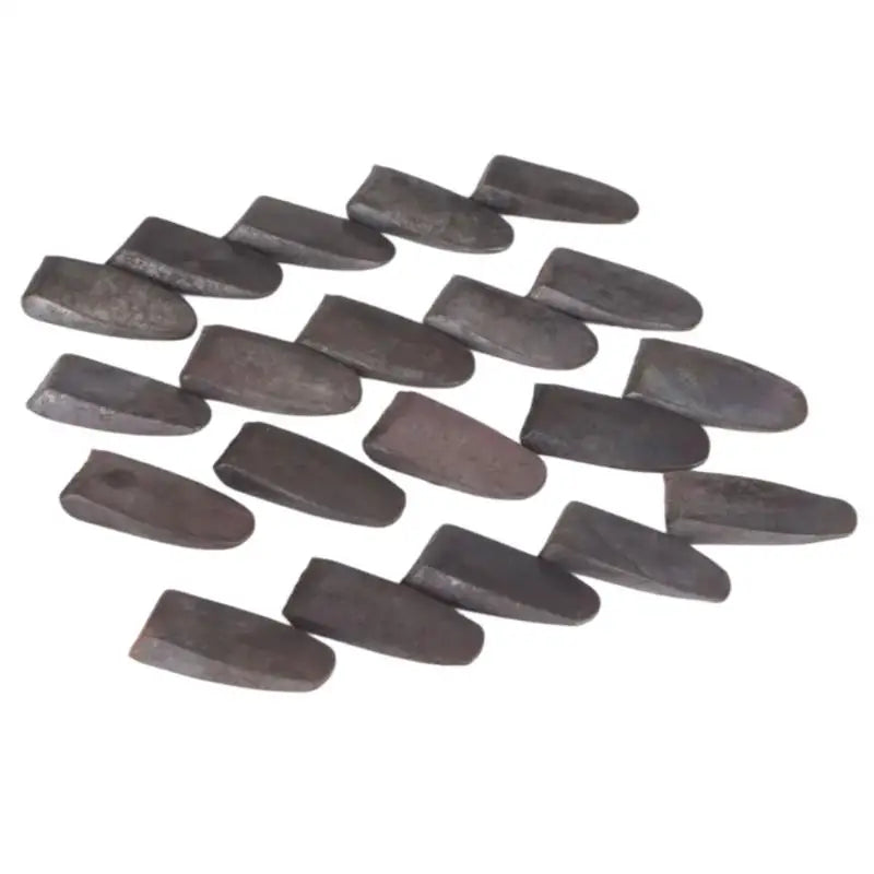 20Pcs Heavy Duty Iron Wedges For Wooden Tool Handles Sturdy Repair Parts Stability Wedges For Hammers Axes And More D2RD