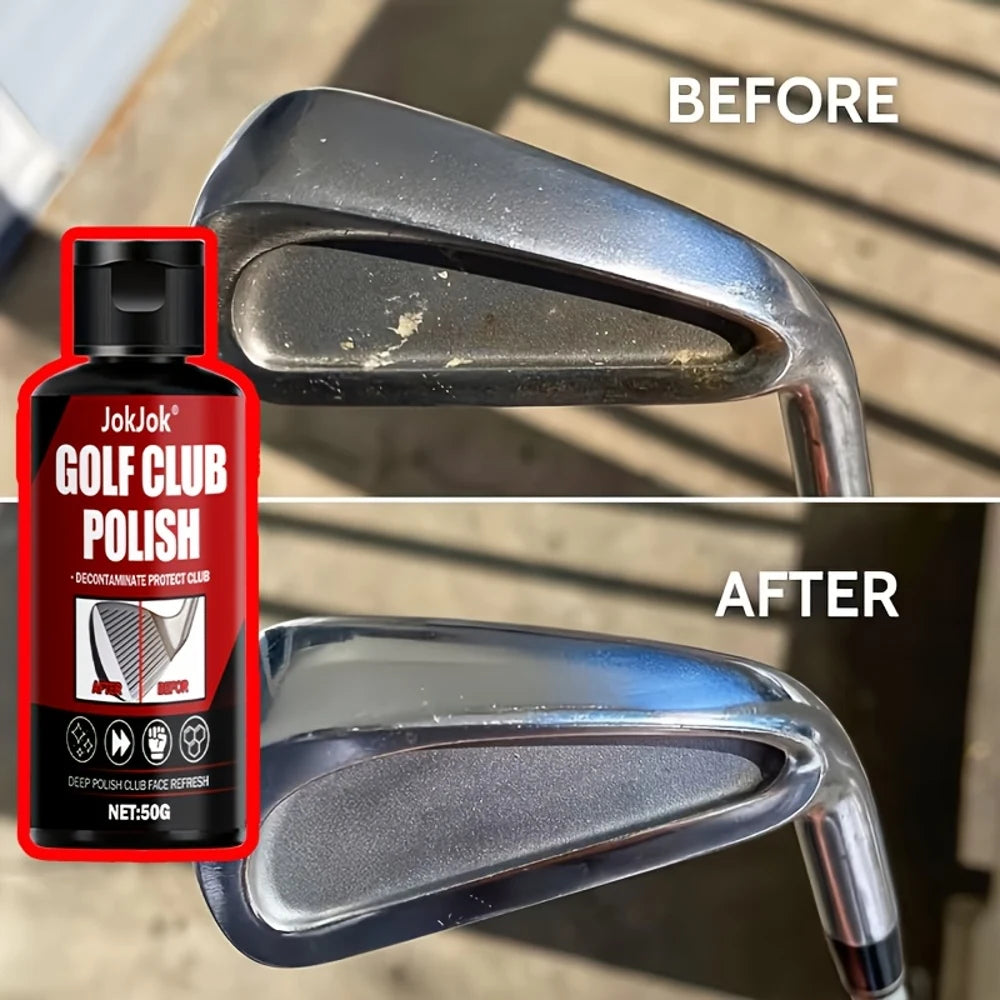 Golf Club Maintenance - Quickly Remove Oxidation and Scratches, Restore Mirror-like Shine. Golf Tournament Gift Set, Golf Access