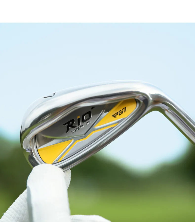 PGM Golf Club, Children's Iron Rod, Sand Wedges, Girls Grade 7 Iron Rod, Boy's Beginner, Teenage Practice Rod JRTIG017
