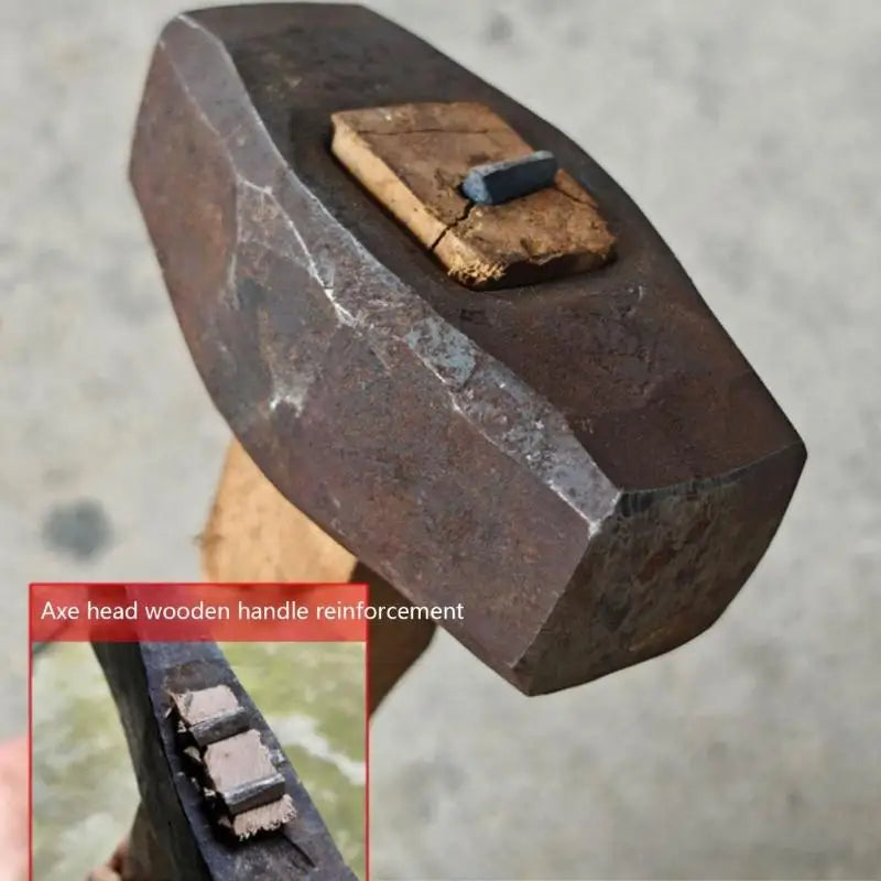 20Pcs Heavy Duty Iron Wedges For Wooden Tool Handles Sturdy Repair Parts Stability Wedges For Hammers Axes And More D2RD