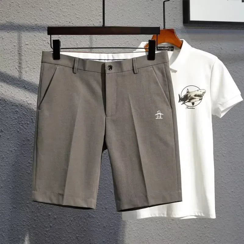 Golf clothing  2026 Men's Golf Shorts - Mid-rise Casual Summer Lightweight Five-Piece Pants  Men's Golf Sport Shorts
