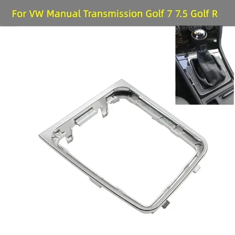 For VW Volkswagen Golf 7 7.5 Golf Manual Transmission Left Driving Gear Shift Knob Shifter Gaiter Bottom Frame Cars Accessories
