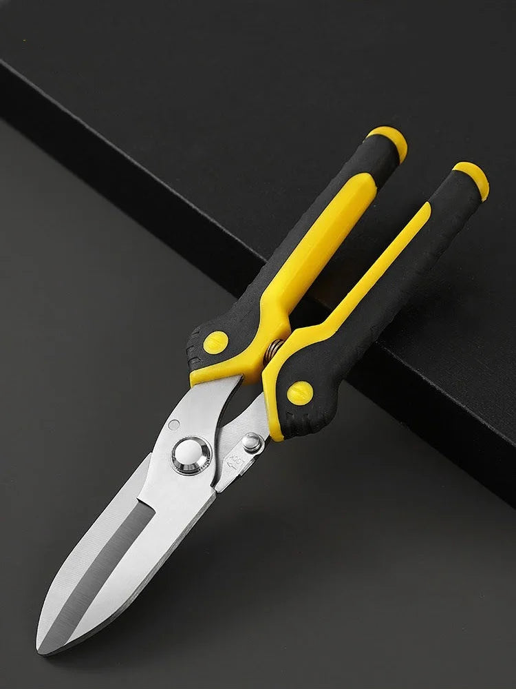 Stainless Steel Industrial Scissors Iron Sheets Iron Wire Scissors Multifunctional Hand Scissors Wire Cutters Electrician Tools