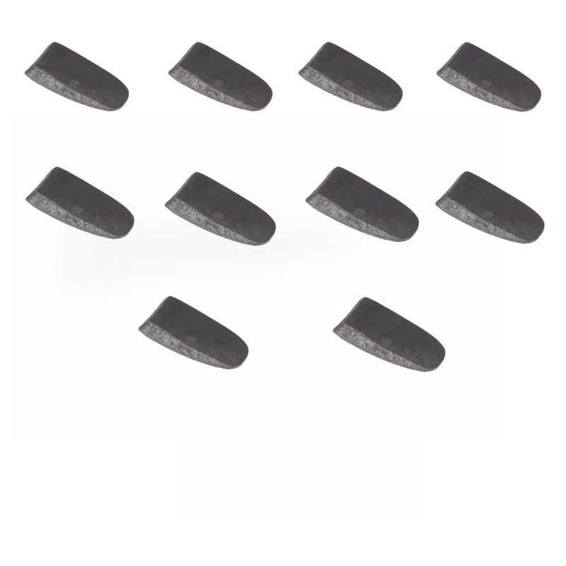 Iron and Plastic Wedge Shims for Stone Slab Installation Tapered Leveling Pad Hardware Accessories