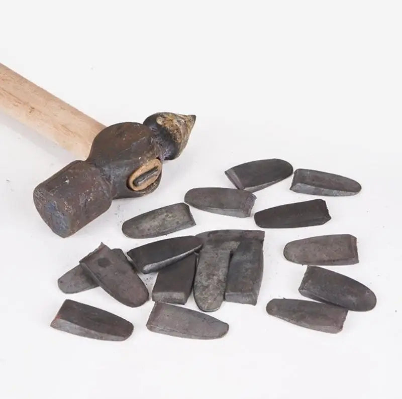 20Pcs Heavy Duty Iron Wedges For Wooden Tool Handles Sturdy Repair Parts Stability Wedges For Hammers Axes And More D2RD