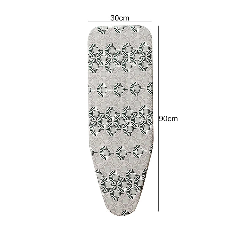Heat Resistant Ironing Board Cover Durable Thickened Padded Cloth Universal Laundry Iron Board Pad With Printed Design