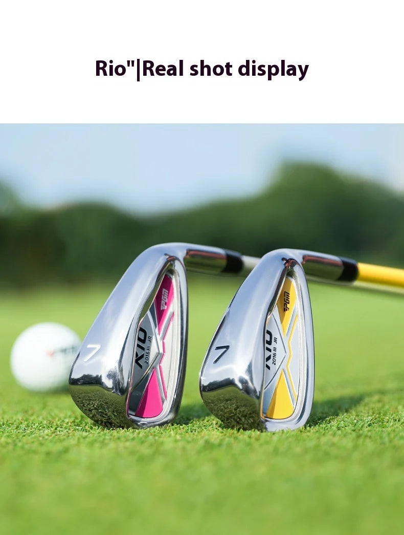 PGM Golf Club, Children's Iron Rod, Sand Wedges, Girls Grade 7 Iron Rod, Boy's Beginner, Teenage Practice Rod JRTIG017