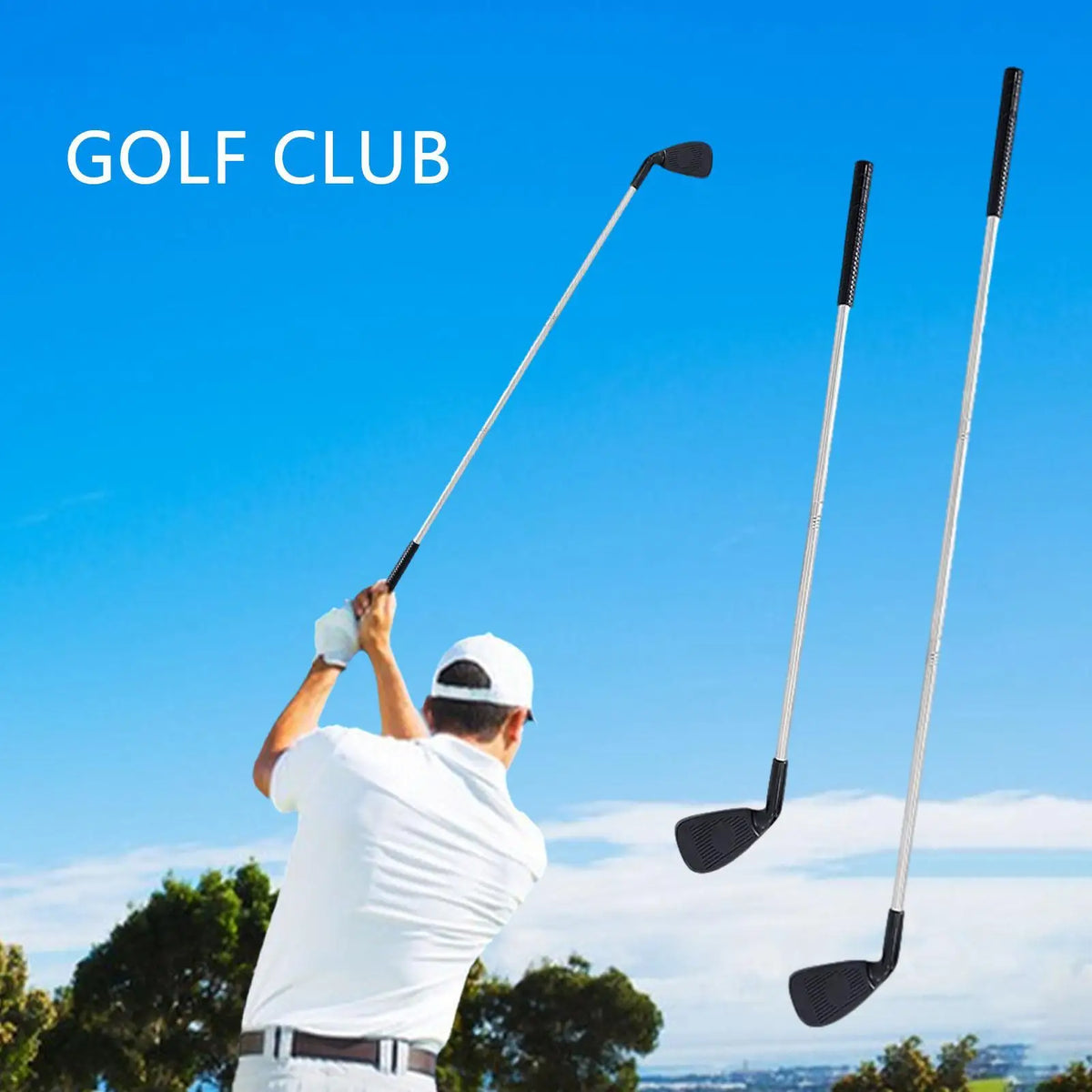 Golf Clubs Golf Practice Club Putter for Adults Non-slip Sports Equipment Golfing Accessories for Beginners Athlete Golfers