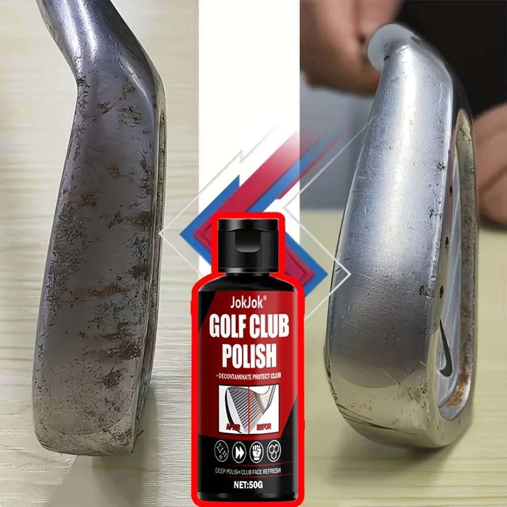 Golf Club Maintenance - Quickly Remove Oxidation and Scratches, Restore Mirror-like Shine. Golf Tournament Gift Set, Golf Access