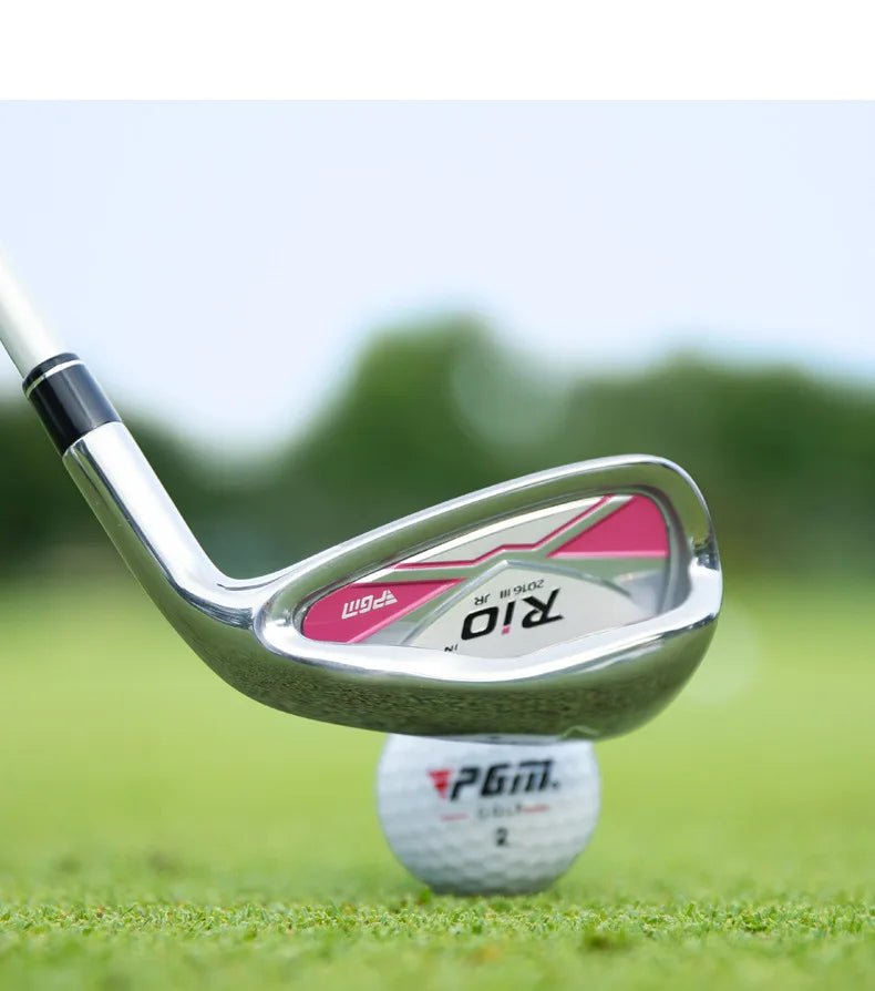 PGM Golf Club, Children's Iron Rod, Sand Wedges, Girls Grade 7 Iron Rod, Boy's Beginner, Teenage Practice Rod JRTIG017