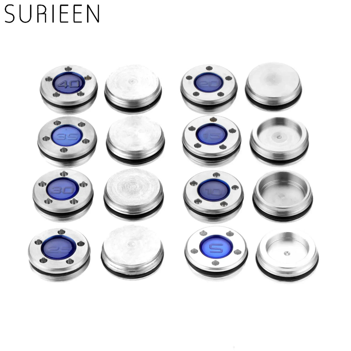1 Pair (2pcs) Blue Golf Putter Weights For Scotty Cameron Putters Golf Clubs Heads Accessories 5g 10g 15g 20g 25g 30g 35g 40g