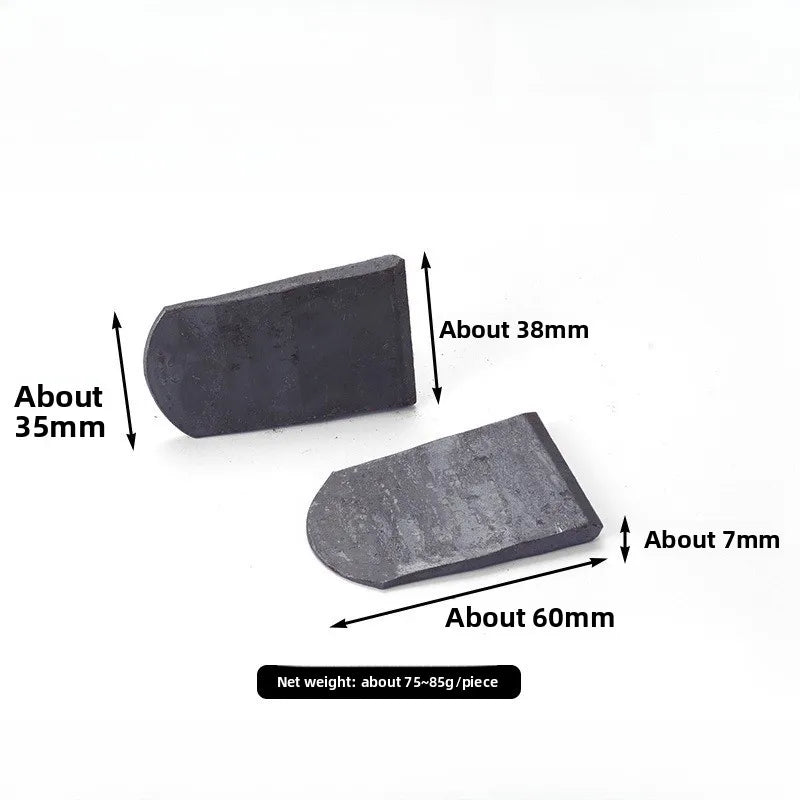 Iron and Plastic Wedge Shims for Stone Slab Installation Tapered Leveling Pad Hardware Accessories