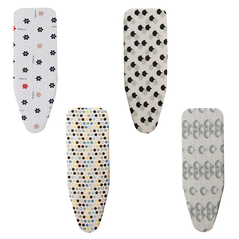 Heat Resistant Ironing Board Cover Durable Thickened Padded Cloth Universal Laundry Iron Board Pad With Printed Design