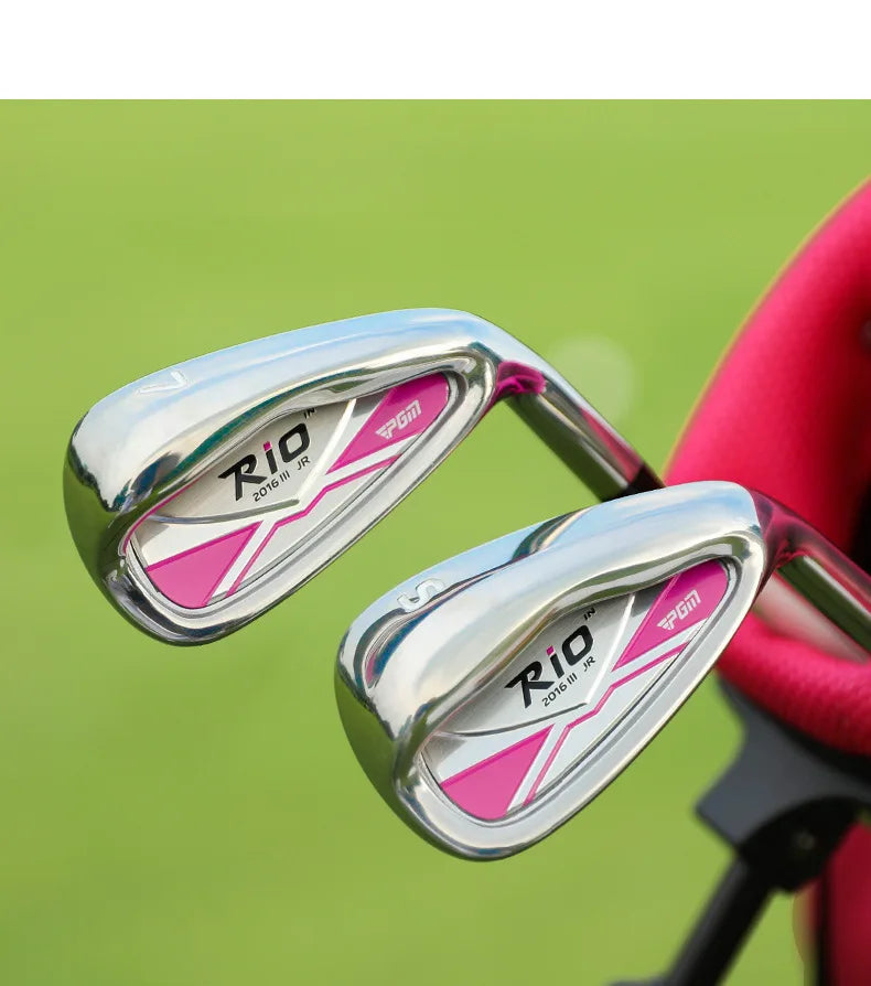 PGM Golf Club, Children's Iron Rod, Sand Wedges, Girls Grade 7 Iron Rod, Boy's Beginner, Teenage Practice Rod JRTIG017