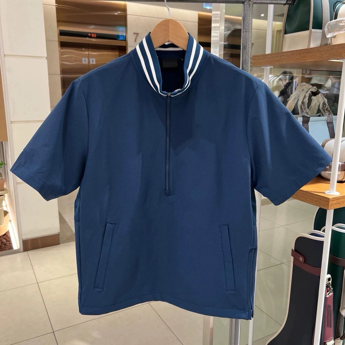 Golf Clothing Men Brand Breathable Quick Drying Golf Shirt Man Outdoor Short Sleeved Lapel Loose Golf T Shirt