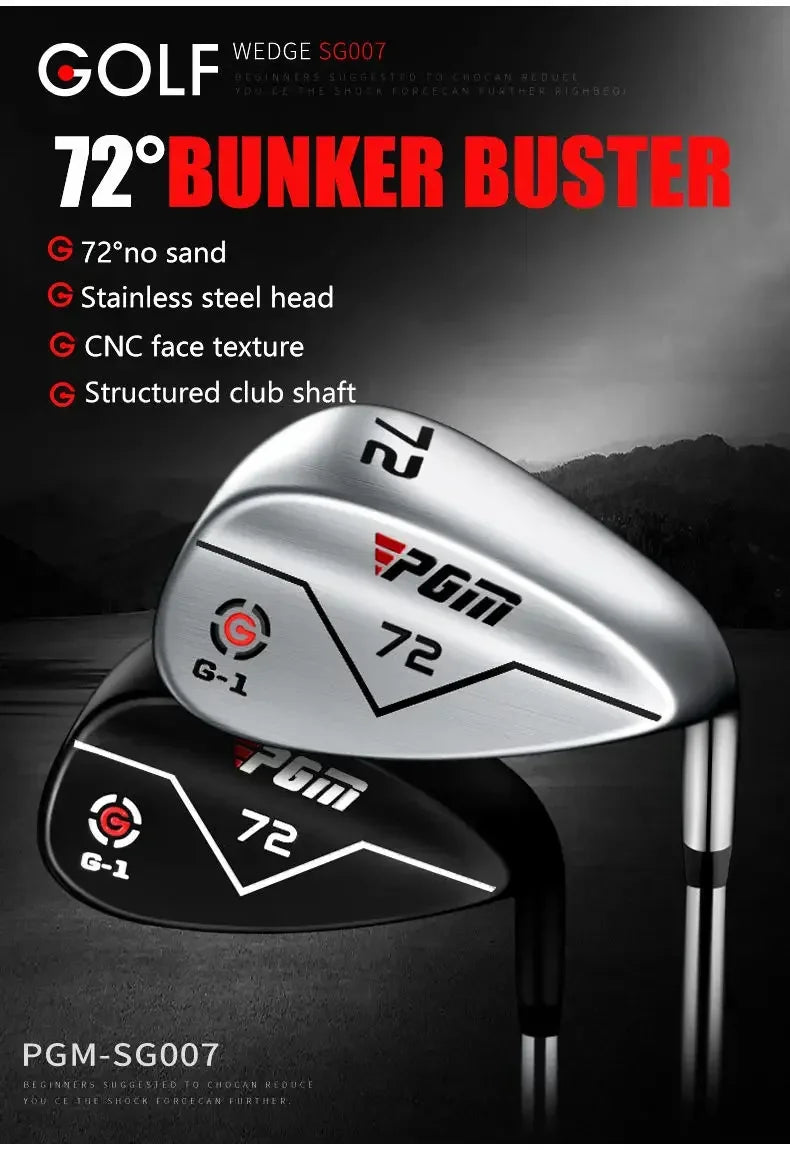 Golf Clubs for Men Right Handed Golf Club Sand Pole Stainless Steel Irons Wedges 72 Degree CNC Texture Golf Supplies
