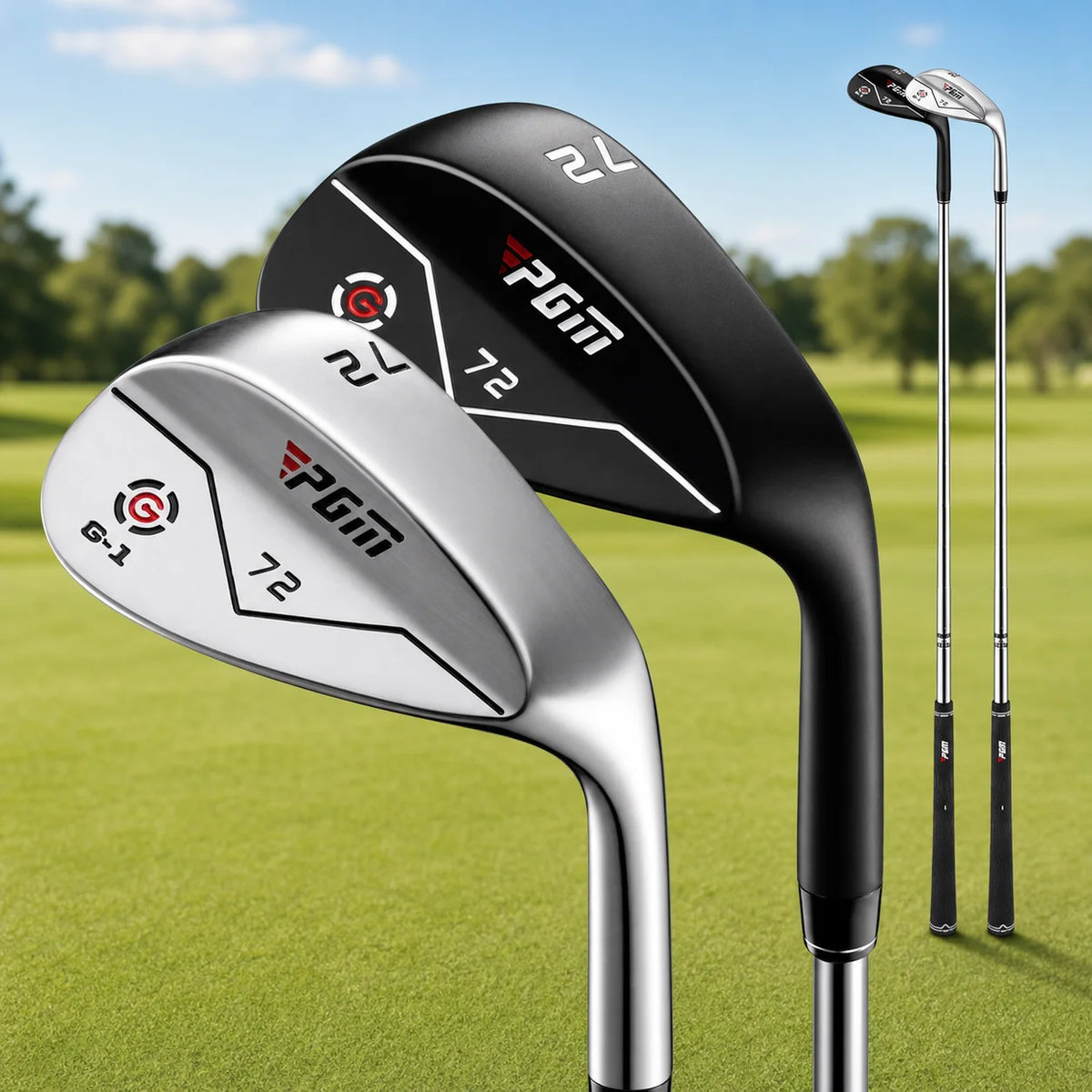 Golf Clubs for Men Right Handed Golf Club Sand Pole Stainless Steel Irons Wedges 72 Degree CNC Texture Golf Supplies
