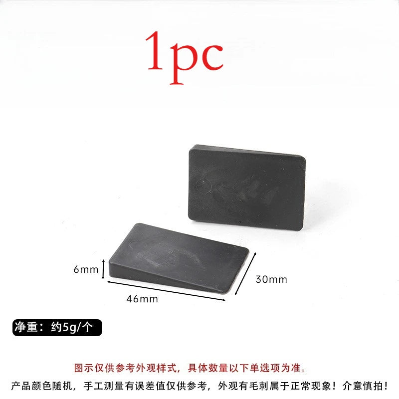 Iron and Plastic Wedge Shims for Stone Slab Installation Tapered Leveling Pad Hardware Accessories