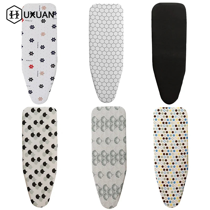 Heat Resistant Ironing Board Cover Durable Thickened Padded Cloth Universal Laundry Iron Board Pad With Printed Design