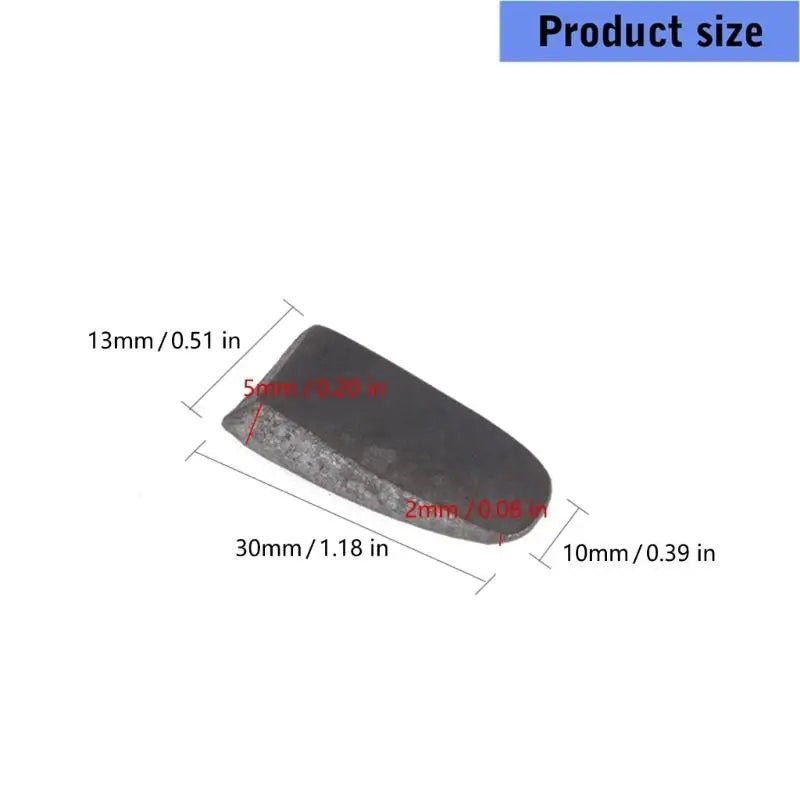 20Pcs Heavy Duty Iron Wedges For Wooden Tool Handles Sturdy Repair Parts Stability Wedges For Hammers Axes And More D2RD