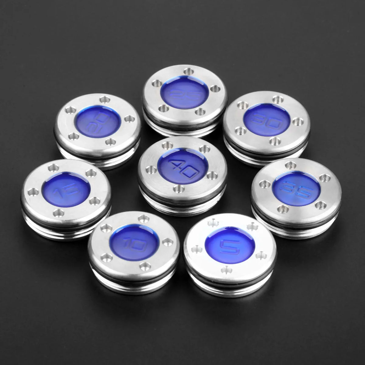 1 Pair (2pcs) Blue Golf Putter Weights For Scotty Cameron Putters Golf Clubs Heads Accessories 5g 10g 15g 20g 25g 30g 35g 40g
