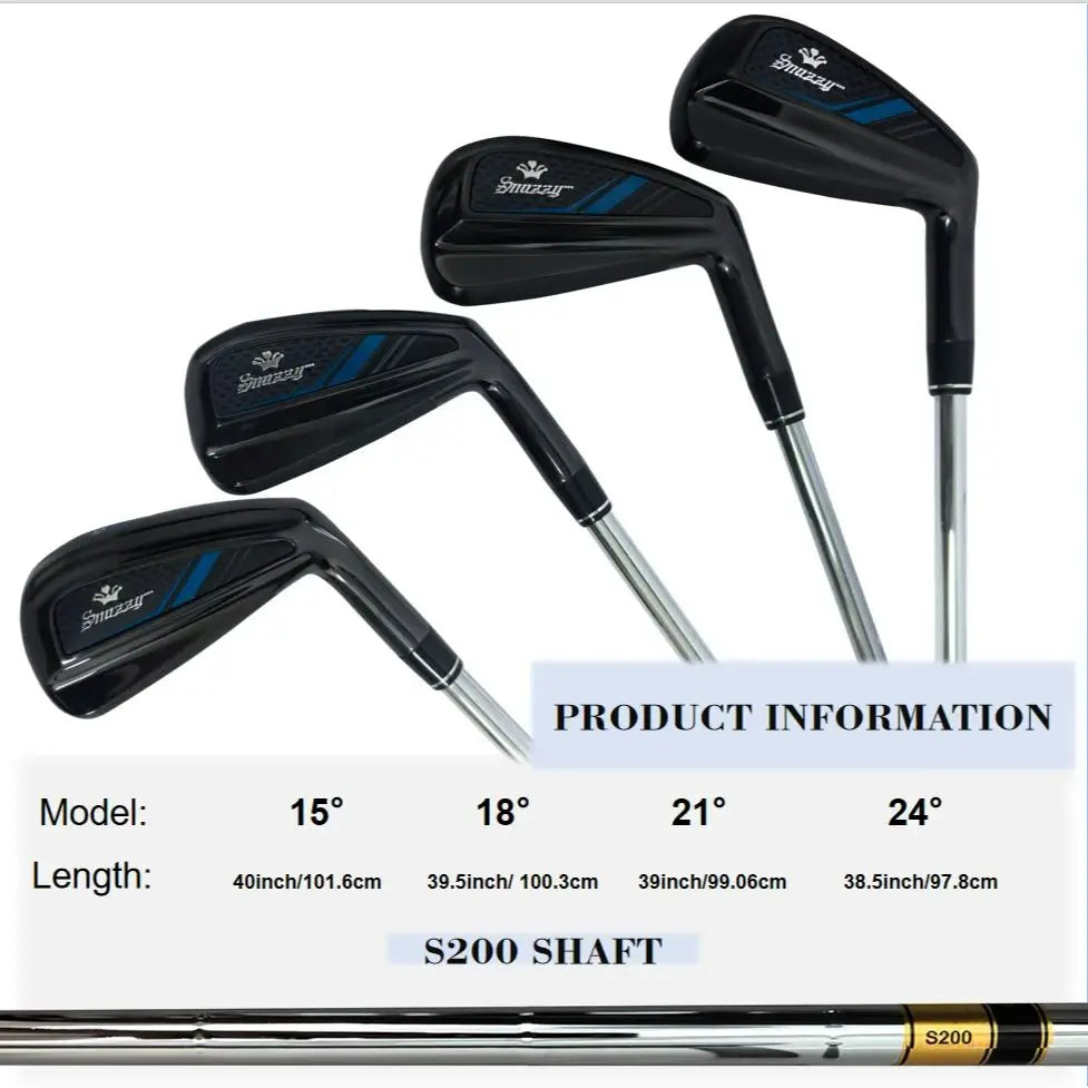 Golf Driver Iron Set Snazzy Golf Driving, a Lower Center of Gravity for Easy Launch, 15°, 18°21°, 24°, Drivers