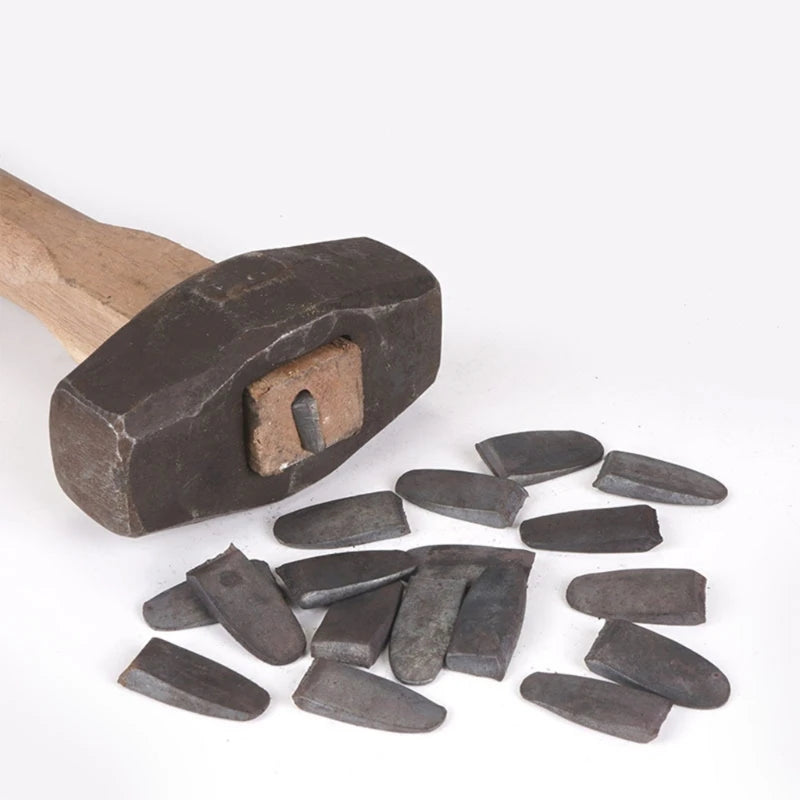 20Pcs Heavy Duty Iron Wedges For Wooden Tool Handles Sturdy Repair Parts Stability Wedges For Hammers Axes And More D2RD