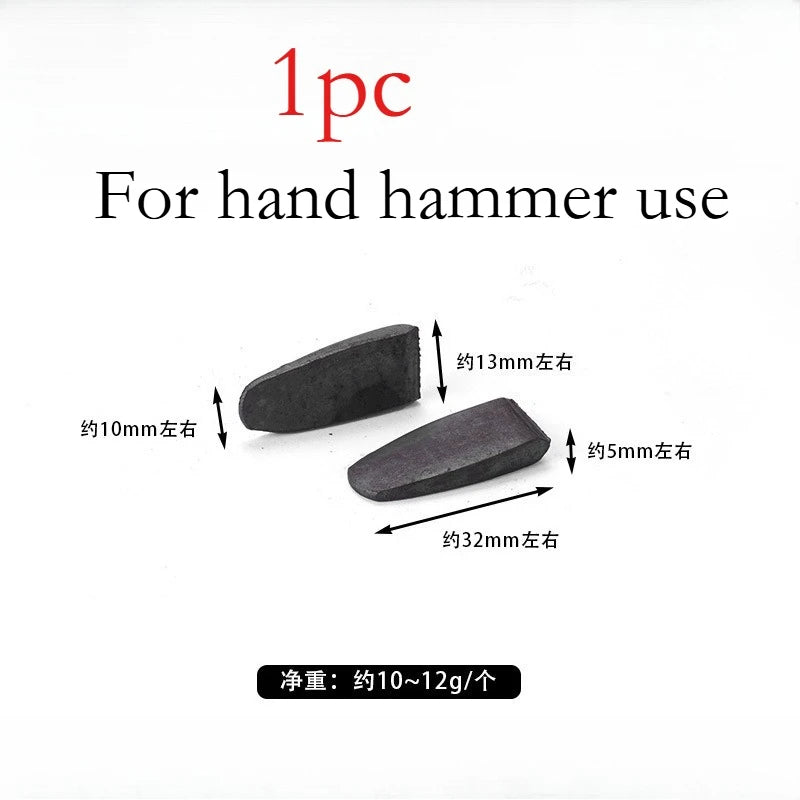 Iron and Plastic Wedge Shims for Stone Slab Installation Tapered Leveling Pad Hardware Accessories
