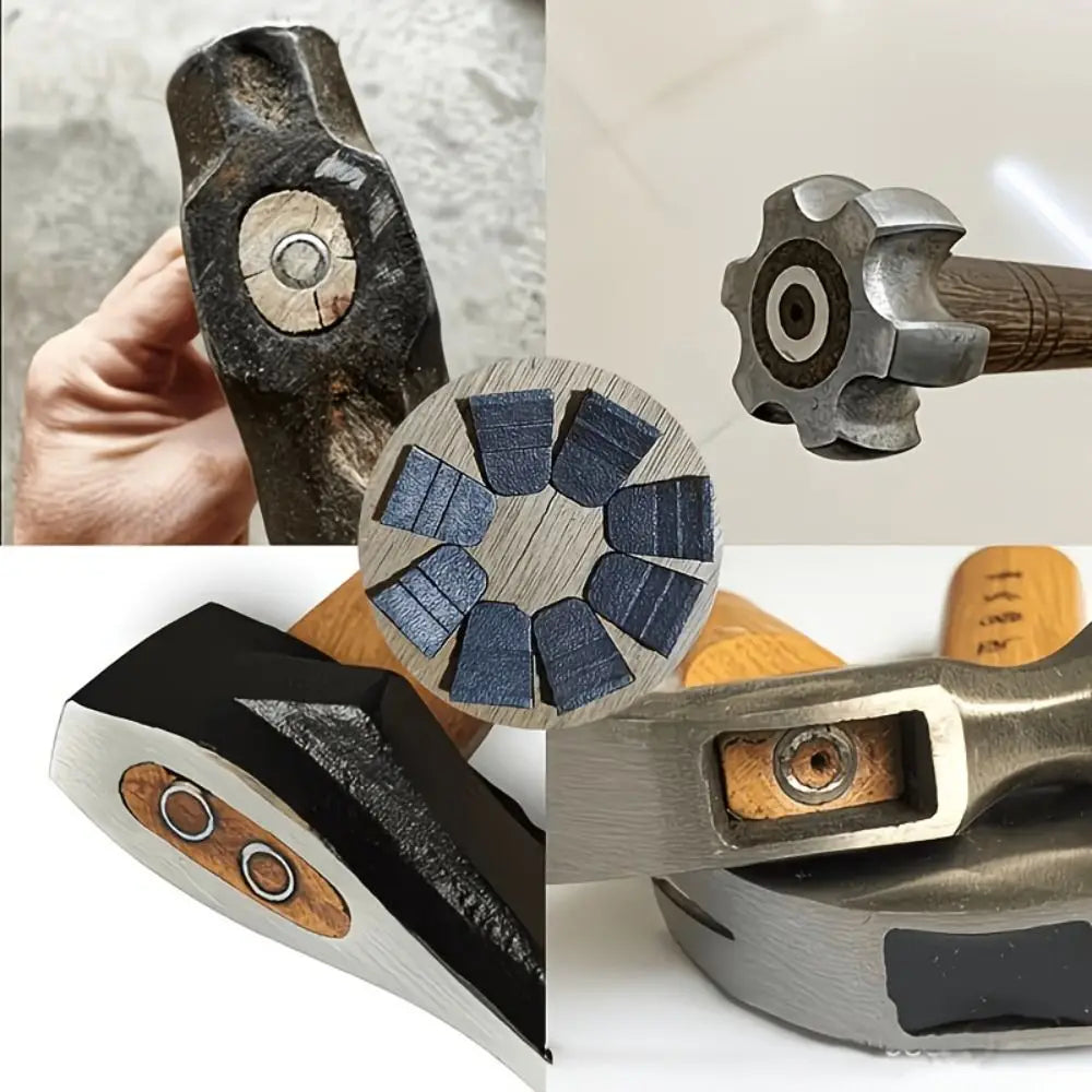 Durable Steel Steel Handle Wedge Solid Steel Material Compact Size Anti-loosening Fixing Wedges Stable Fixing Performance