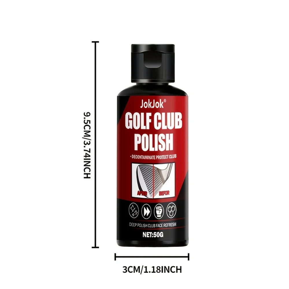 Golf Club Maintenance - Quickly Remove Oxidation and Scratches, Restore Mirror-like Shine. Golf Tournament Gift Set, Golf Access