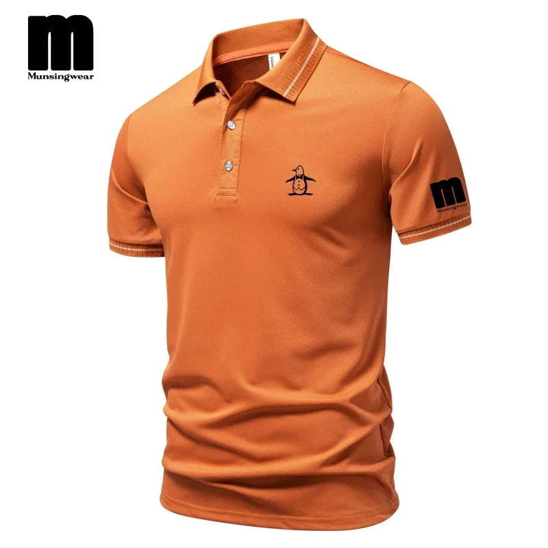 Golf Clothing 2026 Summer New Luxury High Quality Fast Drying Fashion Men's and Women's Sports Short Sleeve Top Golf Polo Shirt