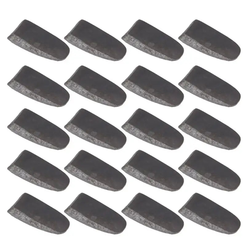 20Pcs Heavy Duty Iron Wedges For Wooden Tool Handles Sturdy Repair Parts Stability Wedges For Hammers Axes And More D2RD