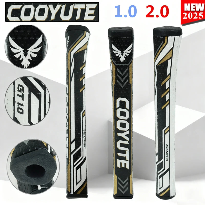 Golf Putter  Grips Cooyute Golf Grips Stable Type Clubs Grip Oversized Ultra-Light Non-Slip Wear-Resistant Grips 1.0/2.0