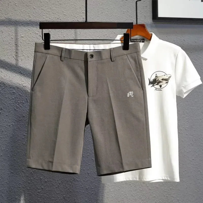 Golf clothing  2026 Men's Golf Shorts - Mid-rise Casual Summer Lightweight Five-Piece Pants  Men's Golf Sport Shorts
