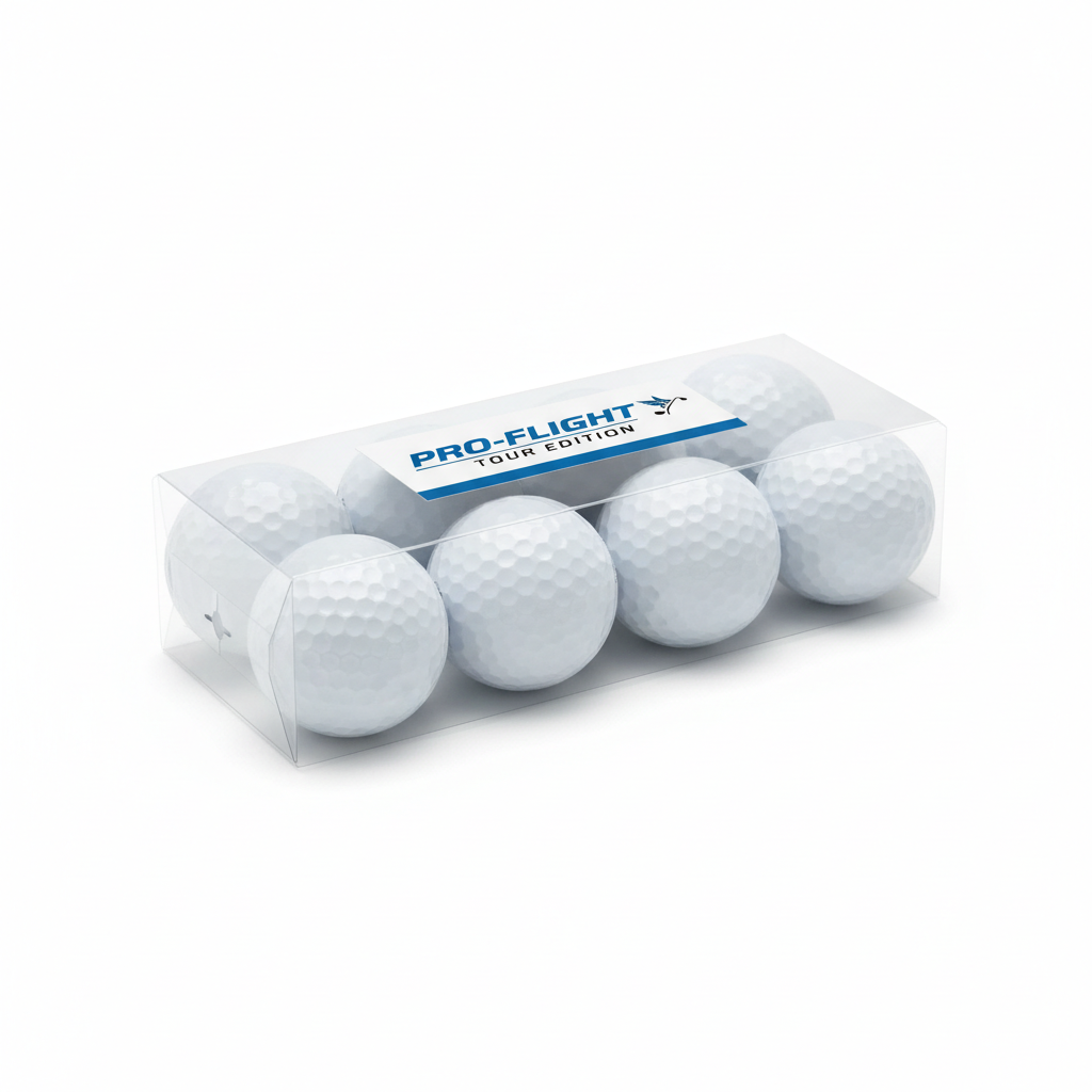 Tour performance golf balls pack of 12 on white background